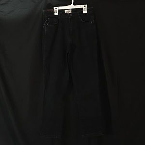 Zara black denim